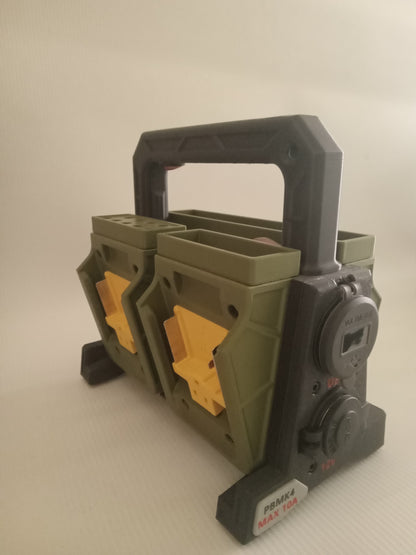Professional Portable Holder for 18V Li-Ion Batteries