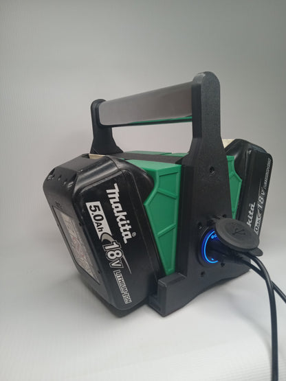 Professional Portable Holder for 18V Li-Ion Batteries