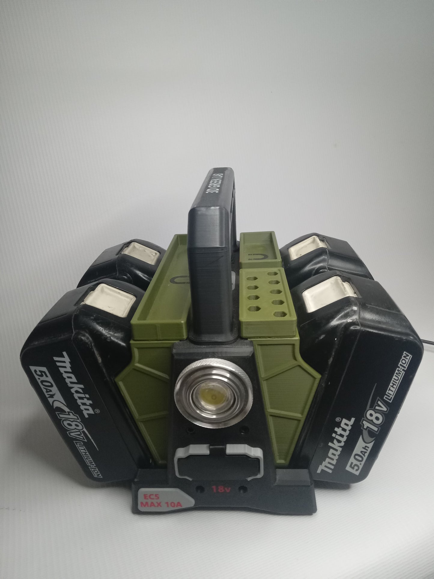 Professional Portable Holder for 18V Li-Ion Batteries