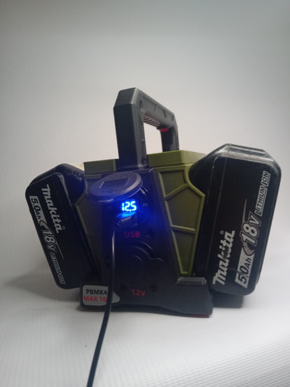 Professional Portable Holder for 18V Li-Ion Batteries