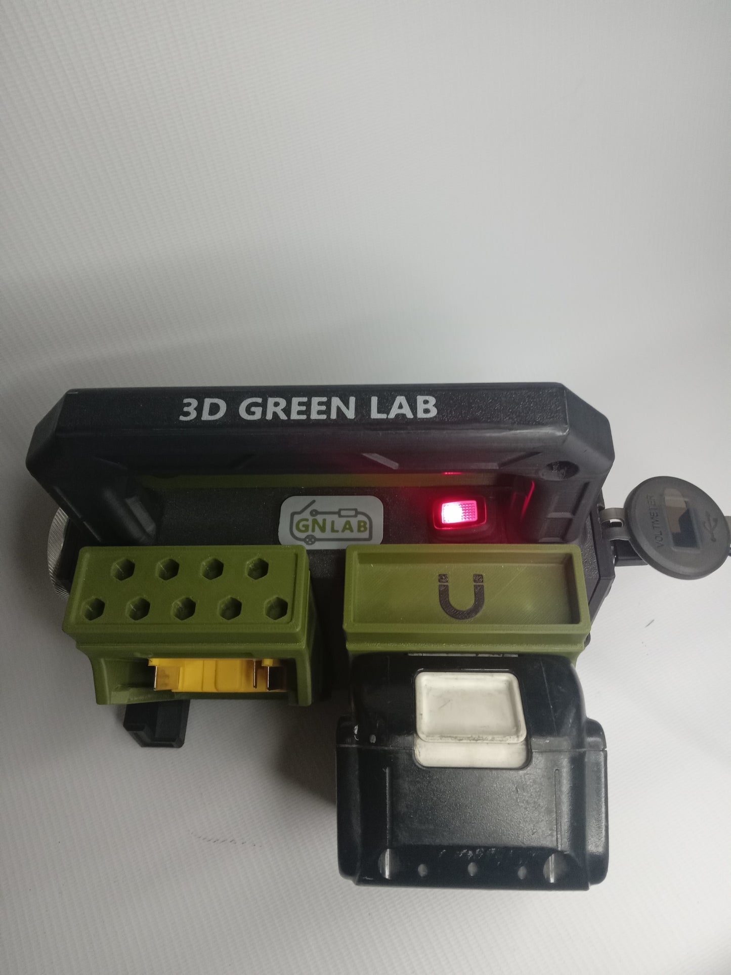 Professional Portable Holder for 18V Li-Ion Batteries