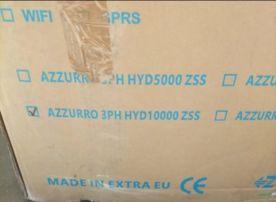 AZZURRO ZCS ZZT-HYD10.0-3PH 10KW трифазен 380v AC хибриден инвертор за съхранение