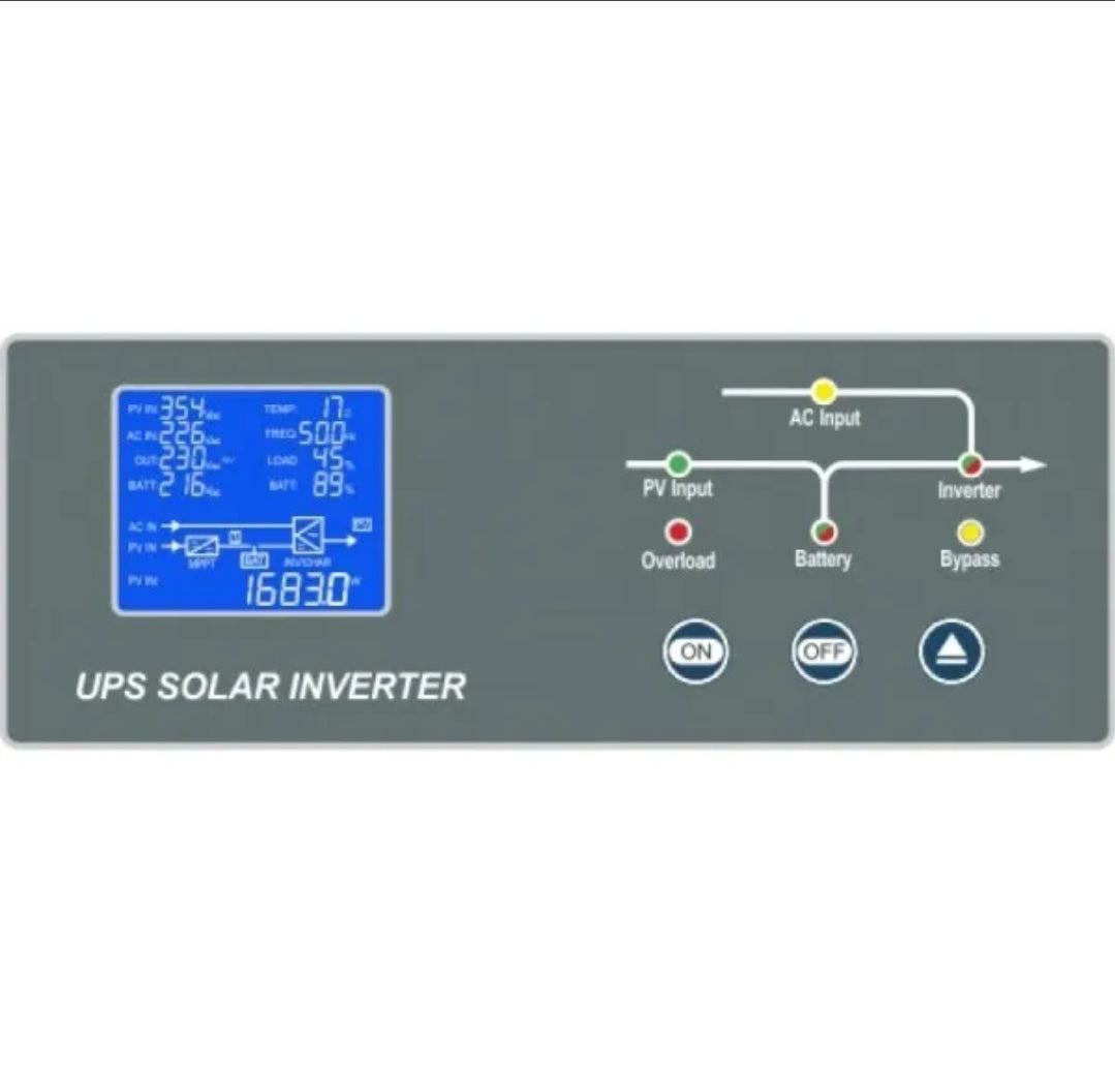 ENR-G3500 3.5kw 3500w OFF-GRID Entry Solar с изолационен трансформатор 12 включени батерии