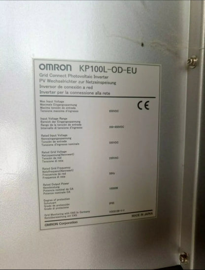 OMRON KP100L PV Grid инвертор AC захранваща платка