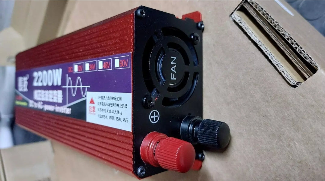 12V 220V Pure Sine Wave Inverter 1100W 2200W Converter