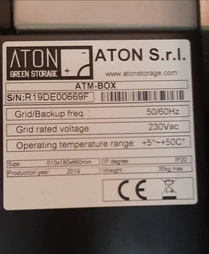 ATON SRL ATM-4K-TL 4600W 4.6KW монофазен 230vac хибриден фотоволтаичен инвертор 48V