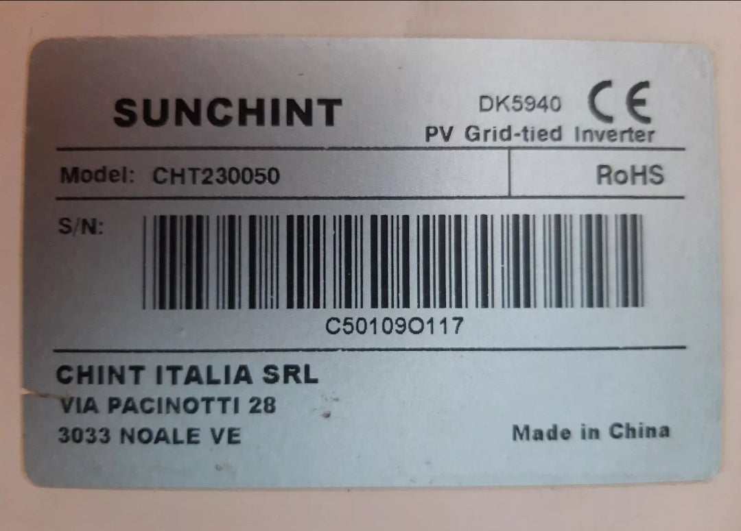 SUNCHINT SAMILPOWER SolarRiver 5200TL Single Phase 5.2kW PHOTOVOLTAIC ...
