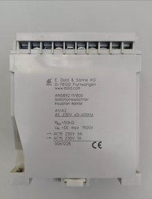 RISO DOLD AN5892 11/800 Photovoltaic Inverter Insulation Monitoring