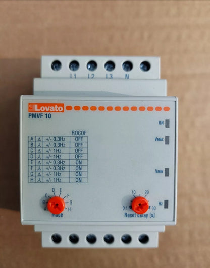 LOVATO PMVF three-phase interface protection 10 x existing systems