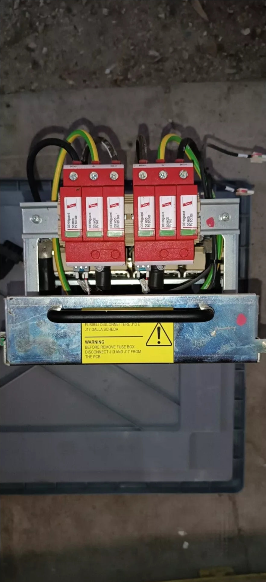 ABB AURORA DC PROTECTION CENTRAL MODULE SIBA 125A 4PC, DEHNguard PV500 SCI 500