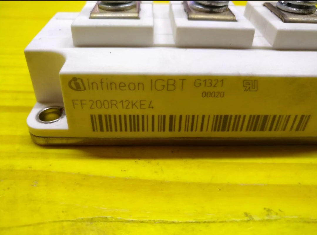 IGBT Infineon FF200R12KE4 1200v 200A Модул Използван Тестван