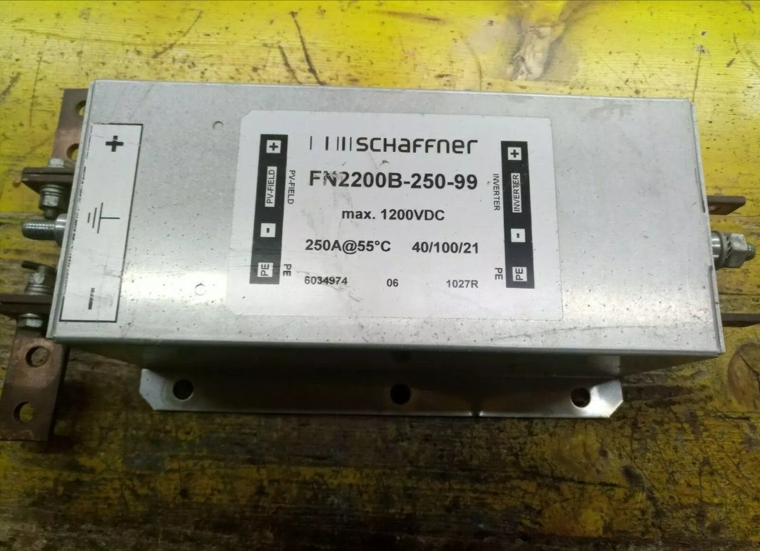 филтър DC 1200VDC 250a FN2200B - 250 - 99 SCHAFFNER 40/100/21