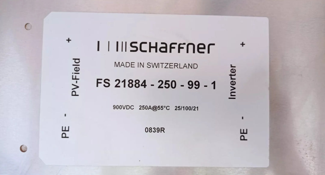 филтър DC 900VDC 250A 25/100/21 FS 21884-250-99-1 SCHAFFNER SANTERNO FIMER