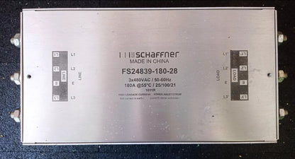 филтър AC 3X480VAC 180A 25/100/21 FS24839-180-28 SCHAFFNER SANTERNO FIMER