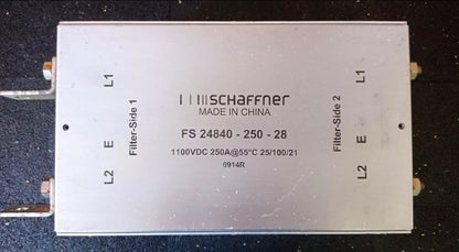 филтър DC 1100VDC 250A 25/100/21 FS 24840-250-28 SCHAFFNER SANTERNO FIMER