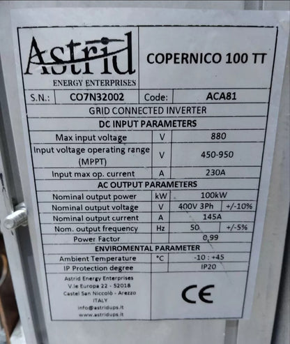 Карта Astrid COPERNICO 100TT CONV-SER/USB PB2511003B PB251D PB251002 PB251004B