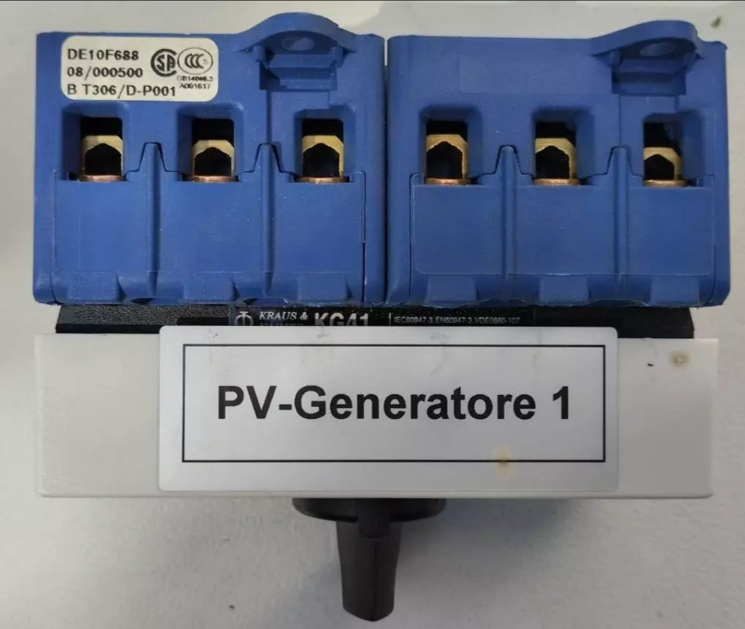 PVI Generator 1 DE10F688 DC String Disconnector