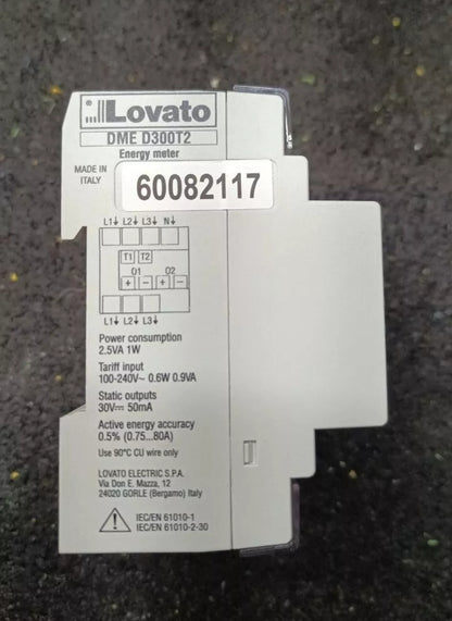 ЕНЕРГОМЕР LOVATO DME D300 T2 380...415V 50/60Hz 60082117