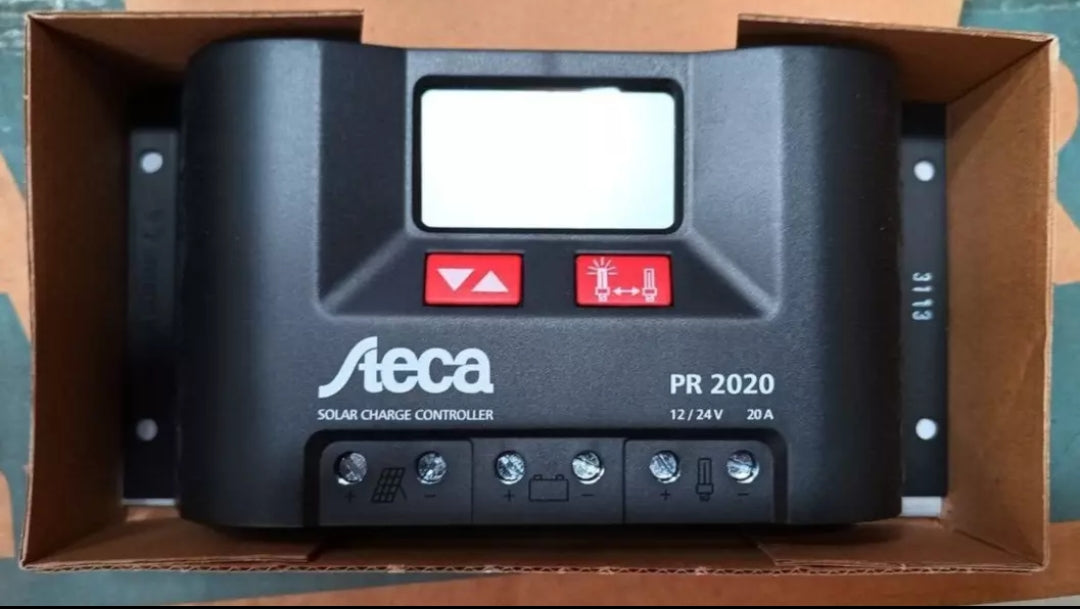 2020 Monitoring Steca PR 12/24V 20A Solar Charge Controller MPPT