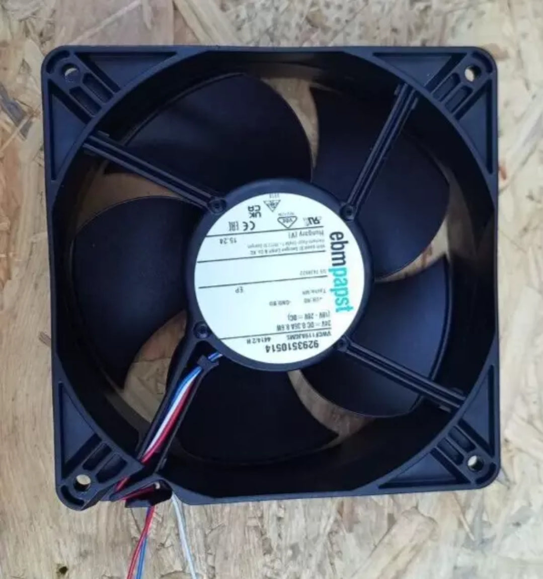 fan ebmpapst 9293510524 VWCF119AJGMS 4412/2 H 24V DC0.36A 8.6W 18V-28V DC