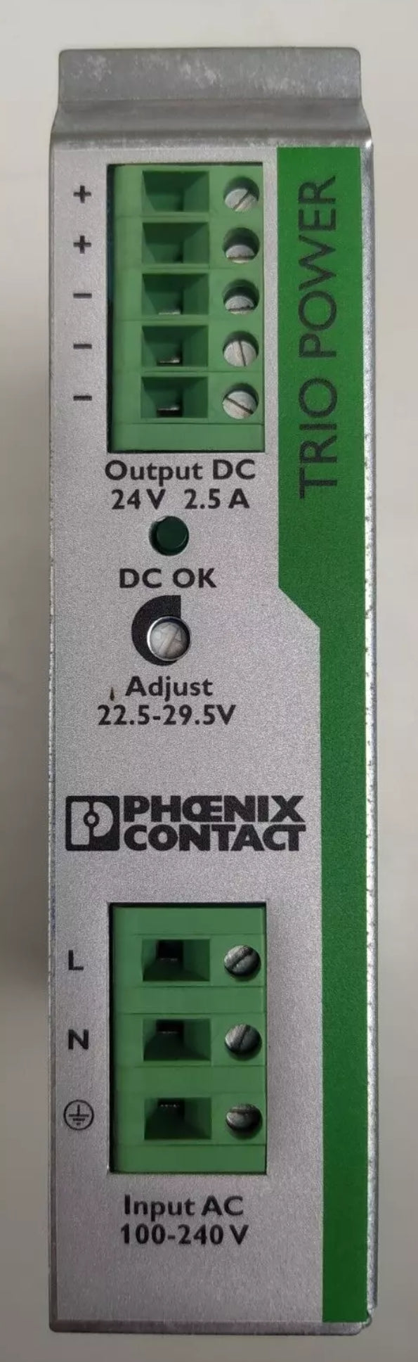 PHOENIX CONTACT TRIO-PS/1AC/2.5AC-DC POWER SUPPLY