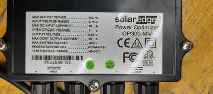 SolarEdge OP300-MV-TYCRM-4 300w 5-75v 10a Solar Edge Optimizer X photovoltaic panels