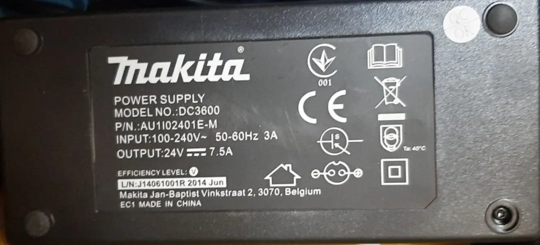 Makita ITABL36120A BL36120A Li 36V 12Ah Battery + Two 18v + 18v Connectors