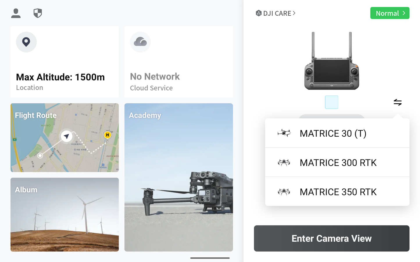 DJI RM700B Controller Kit + ALIENTECH DUO II Signal Booster