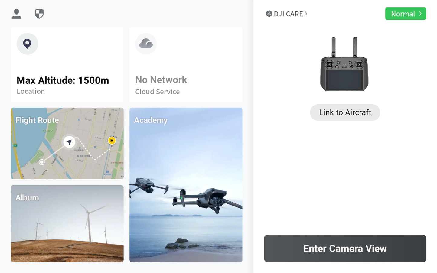 DJI RM700B Controller Kit + ALIENTECH DUO II Signal Booster