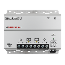 WRM15 Dual Battery MPPT Charge Controller | 15A, 12/24V | Bluetooth® App Control | For Boats & Caravans | 5-Year Warranty