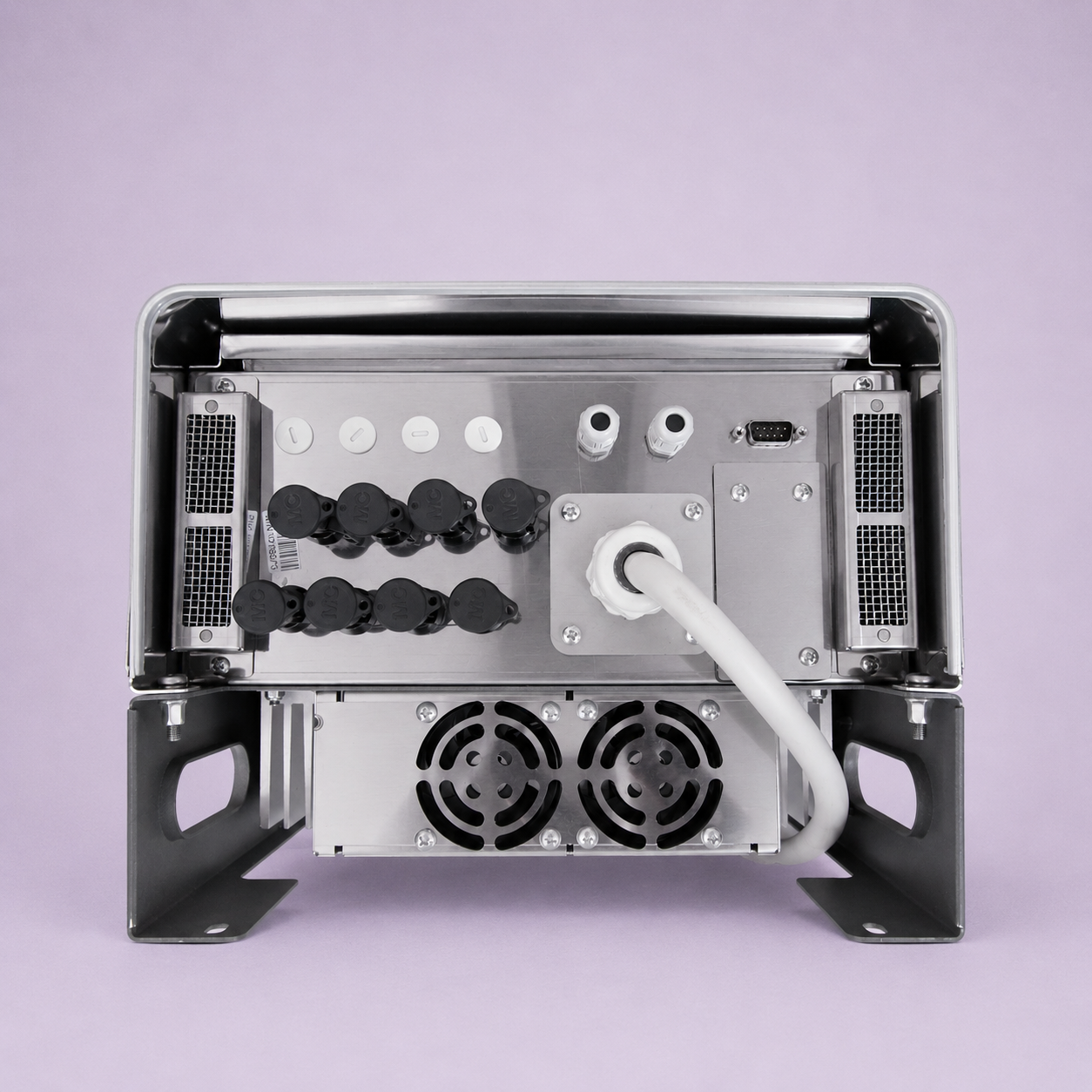 Santerno Sunway M Plus 7800 Single-Phase 230V Grid-Connected Photovoltaic Inverter MPPT 260–585V DC IP54 Rev.02 Made in Italy