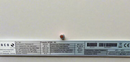 KACO Powador XP200-HV Power Module | 100 kVA | Central Inverter Component