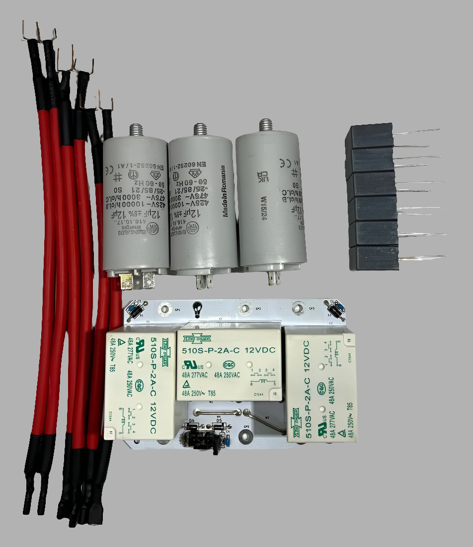 E031, W003 AC Filter Board Repair Kit for ABB Aurora Fimer Trio 20.0kW & 27.6kW Inverters | Includes Cables, Capacitors, and Relays