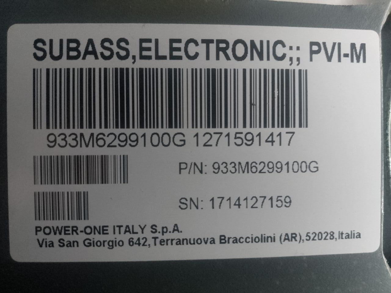 ABB / Power-One Aurora 3M62 67KW  | PVI-M Module | For PVI Central Inverter Series