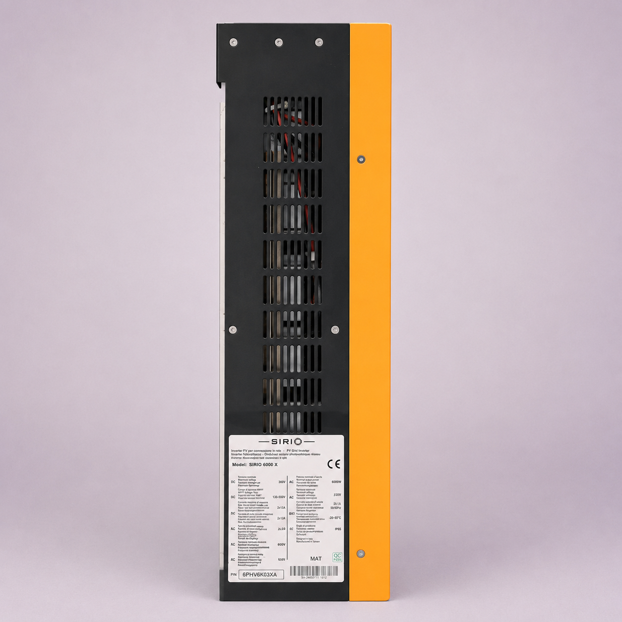 AROS SIRIO 6000P X 6 kW Single-Phase On-Grid Photovoltaic Inverter MPPT 230 V IP65 – P/N 6PHV6K03XA