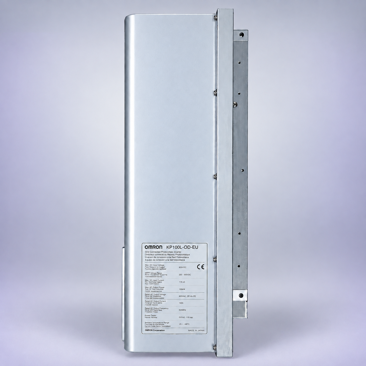 OMRON KP100L-OD-EU | 10 kW Three-Phase Grid-Connected PV Inverter | 3 MPPT | 850 VDC | 230/400 VAC | IP65 |