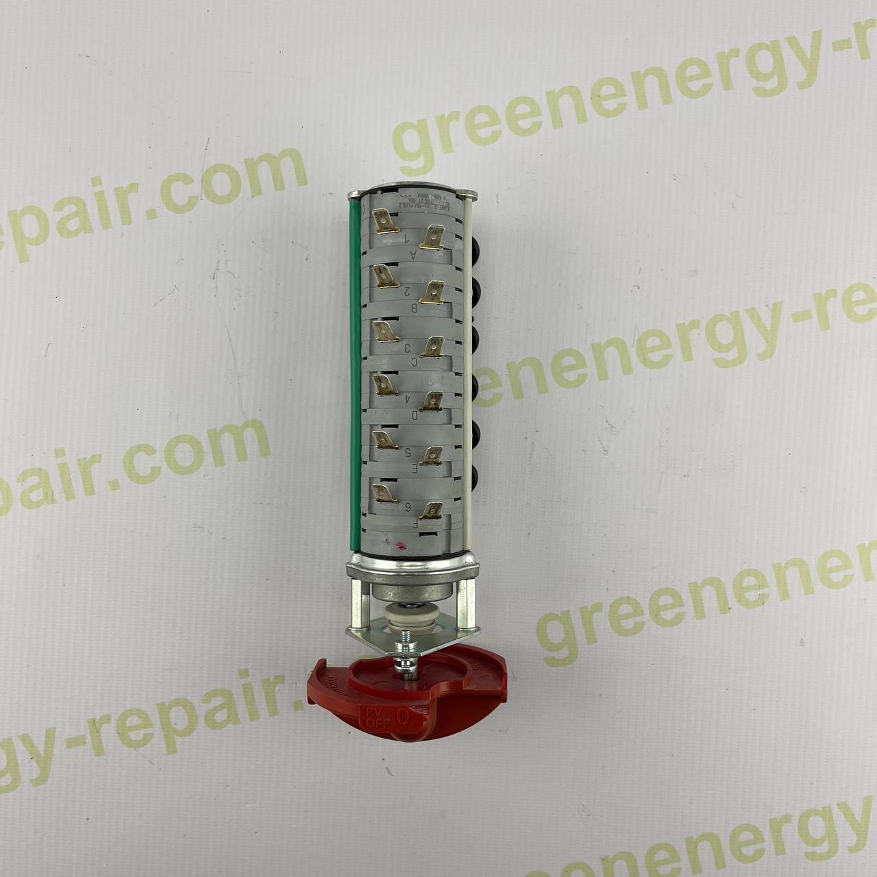 Santon DC Switch S0A0711 | Multi-Position Disconnect | 6-Pole | Lever-Actuated | Compatible with Danfoss Inverters 8kW–15kW | W42/2010