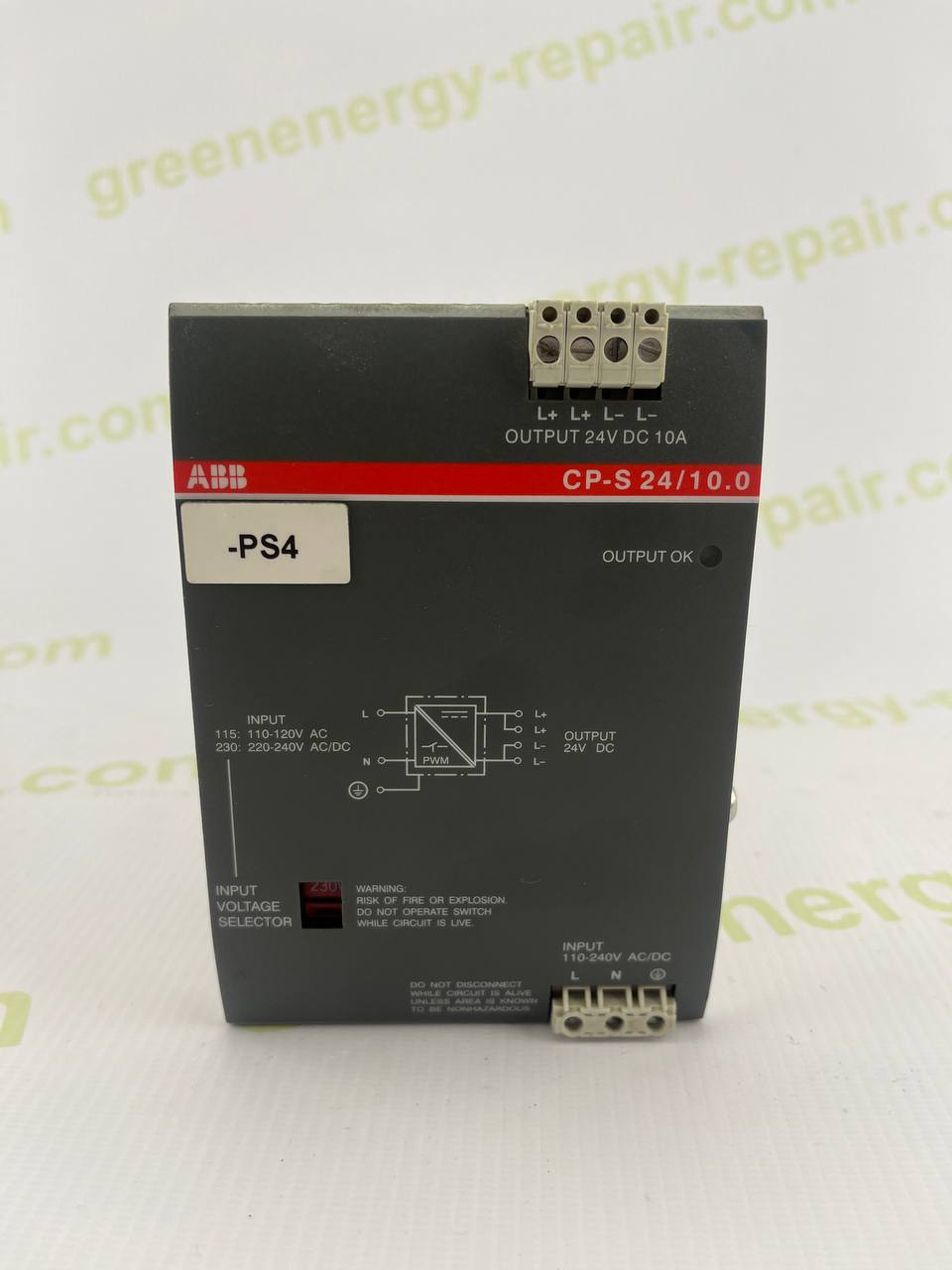 ABB CP-S 24/10.0 Power Supply | 24V DC, 10A, 240W | Industrial SMPS | Used