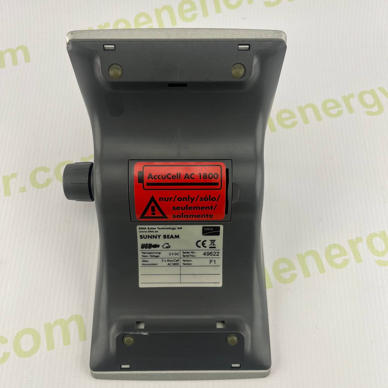 SMA Sunny Beam Wireless Monitoring Display | For SMA SMC / SB Inverters | Solar-Powered | Used & Tested