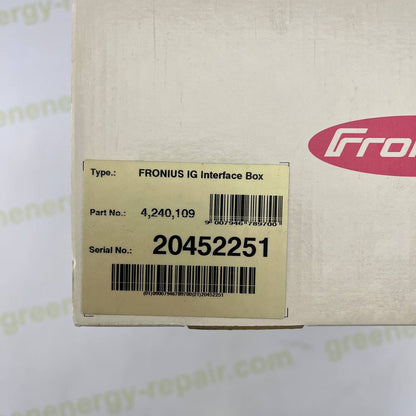 Fronius IG Interface Box | PN: 4,240,109 | RS232 / Ethernet Communication | Original Packaging | Made in Austria