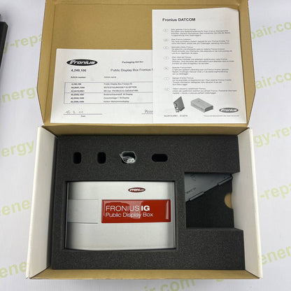 Fronius IG Public Display Box | Part No. 4,240,106 | Solar Performance Visualization Module