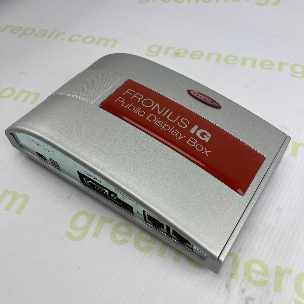 Ig Box Fronius IG Public Display Box | Part No. 4,240,106 | Solar Performance ...