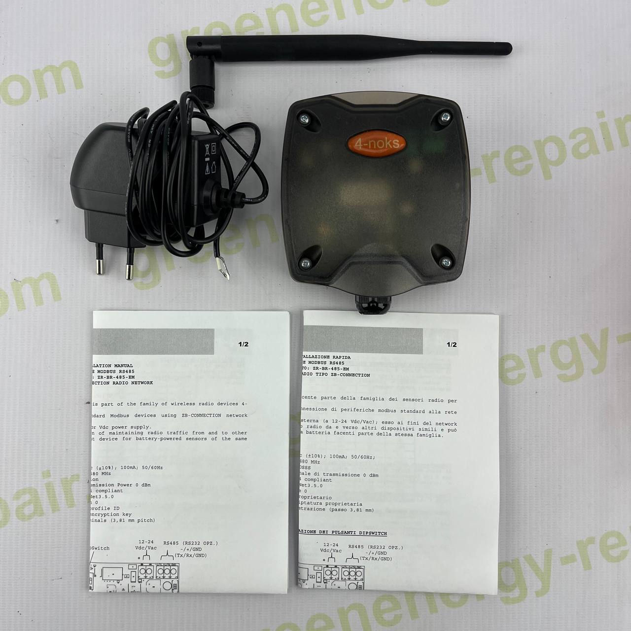 4-noks ZR-BR-485-EM Modbus to ZigBee Bridge | RS485 Interface
