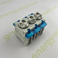 3-Pole Fuse Holder | VDE 0636 Standard | 16A | 400V AC | DIN Rail | For Solar & Industrial Panels