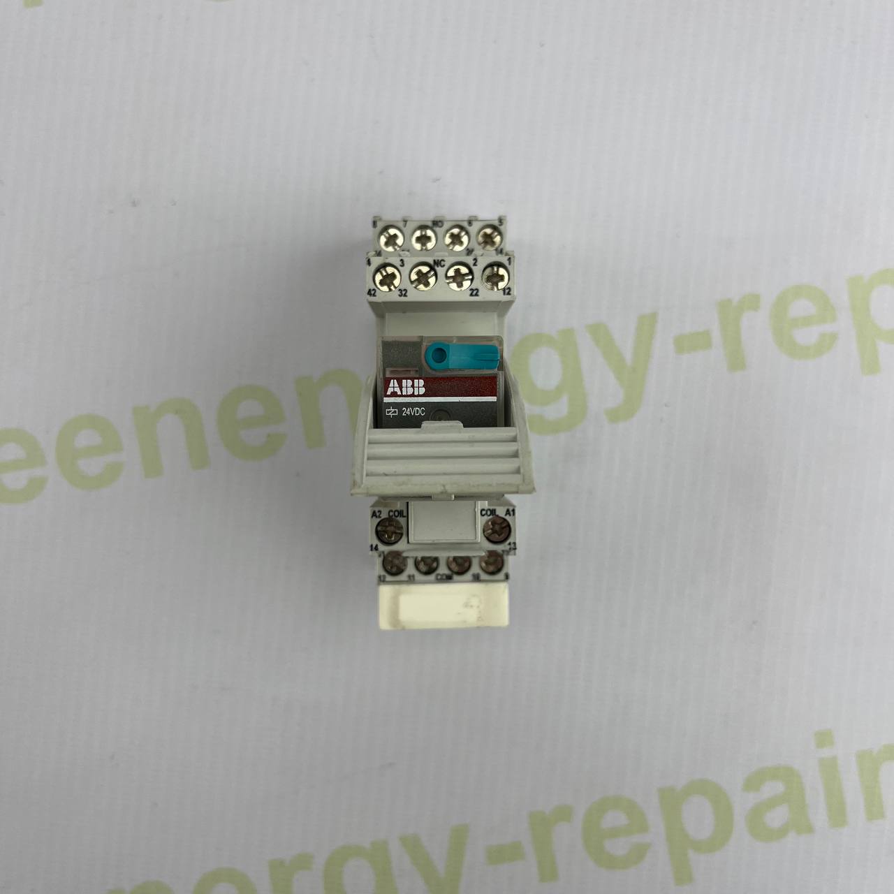 ABB CR-M4SS Industrial Control Relay | 24V DC Coil | 12A @ 300VAC | DIN Rail Mount | Made in Italy