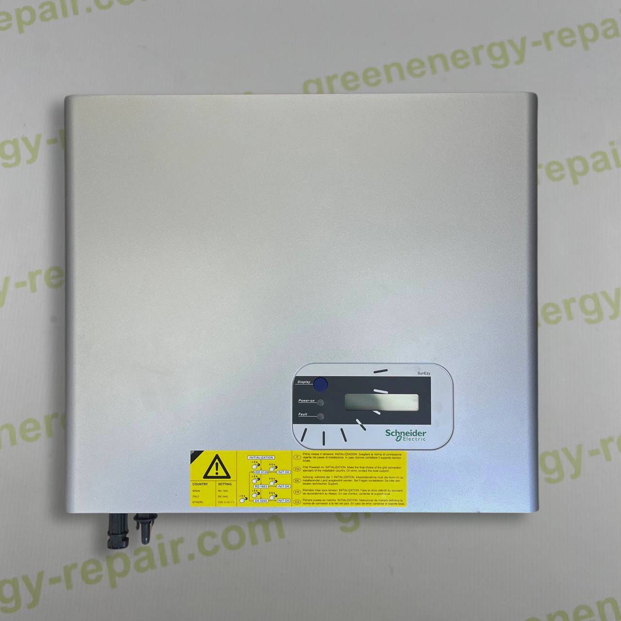 Schneider Electric SunEzy PVS NV1 3043 | 3.3 kW Grid-Tied Inverter | 230V AC | 500V DC | IP43 | Transformer-Based | Single-Phase