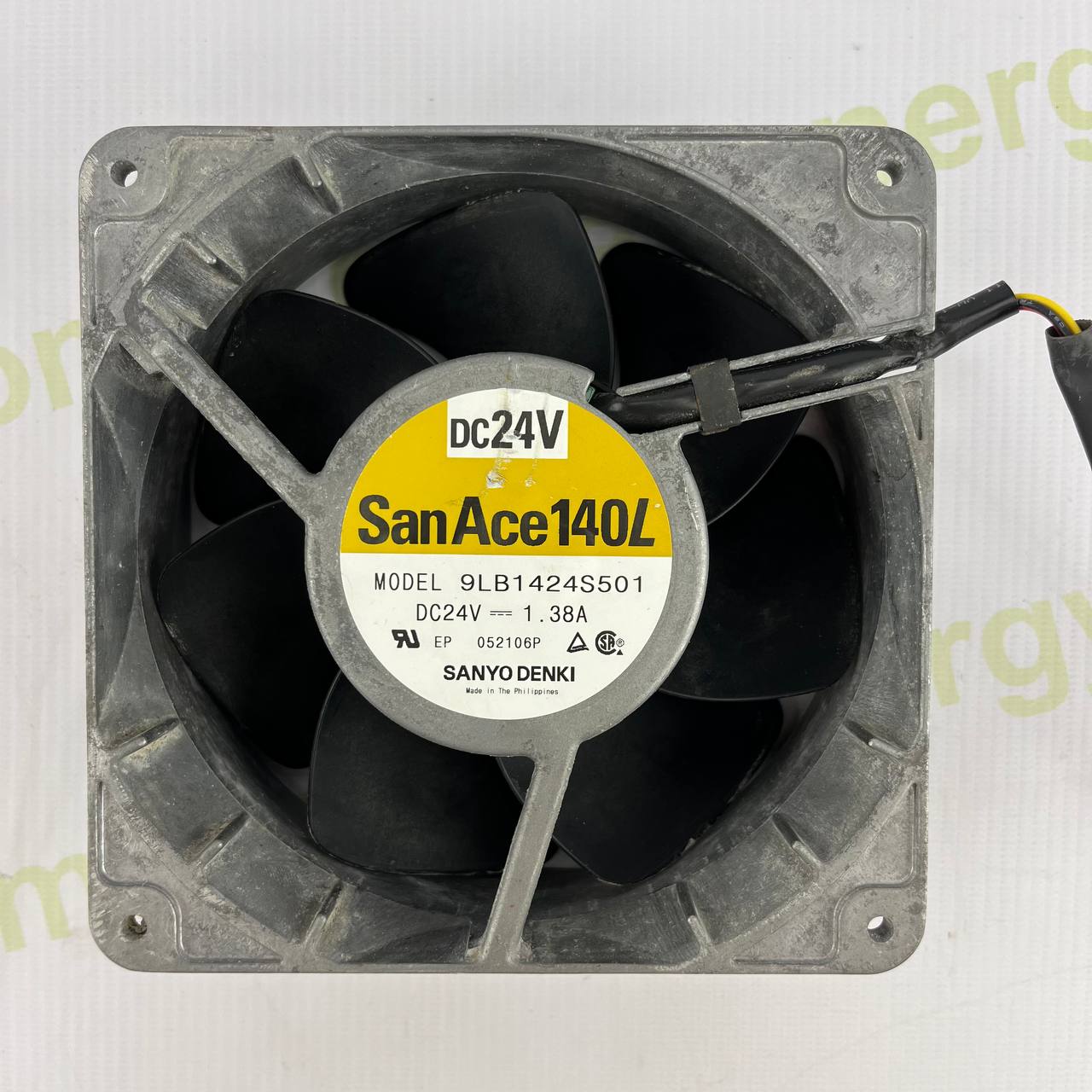 SANYO DENKI San Ace 140L 9LB1424S501 Cooling Fan | 140mm | 24V DC, 1.38A