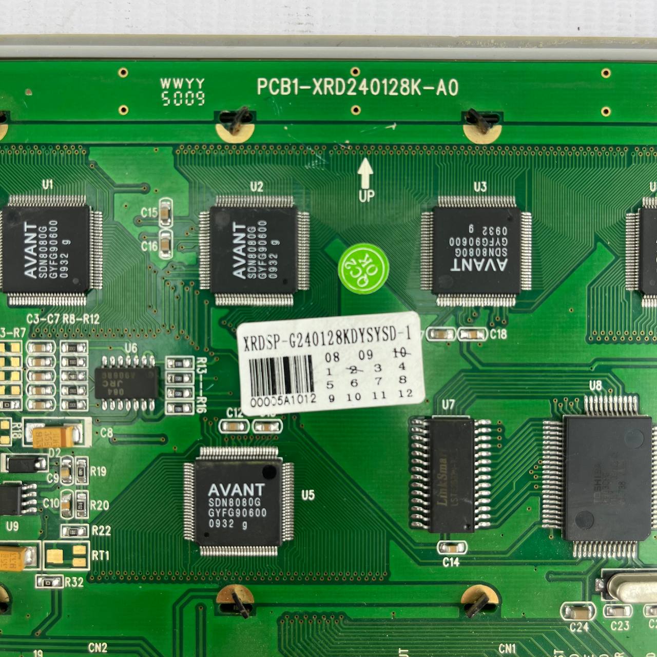 Sungrow XRDSP-G240128KDY SYS D-1 Display Module | PCB1-XRD240128K-A0 | Inverter Interface