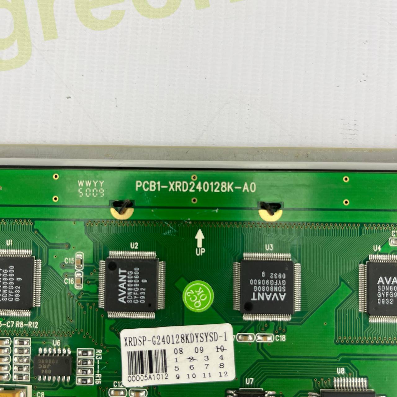 Sungrow XRDSP-G240128KDY SYS D-1 Display Module | PCB1-XRD240128K-A0 | Inverter Interface