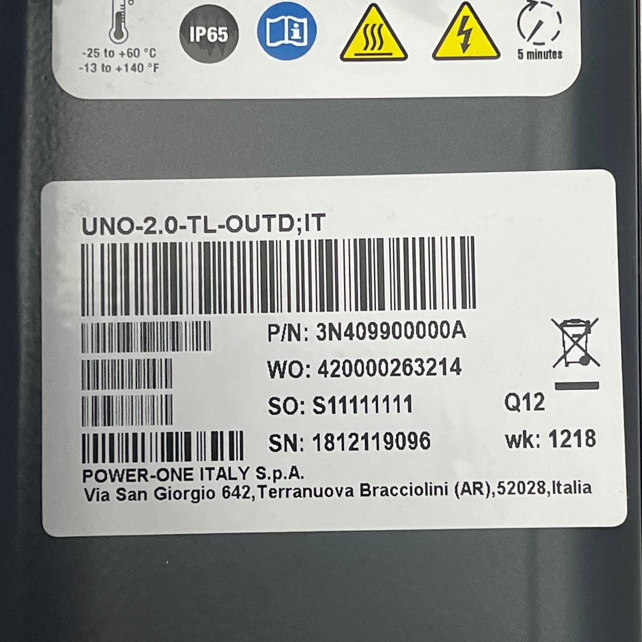 ABB UNO-2.0-TL-OUTD | 2.0 kW Single-Phase PV Inverter | 230 V AC
